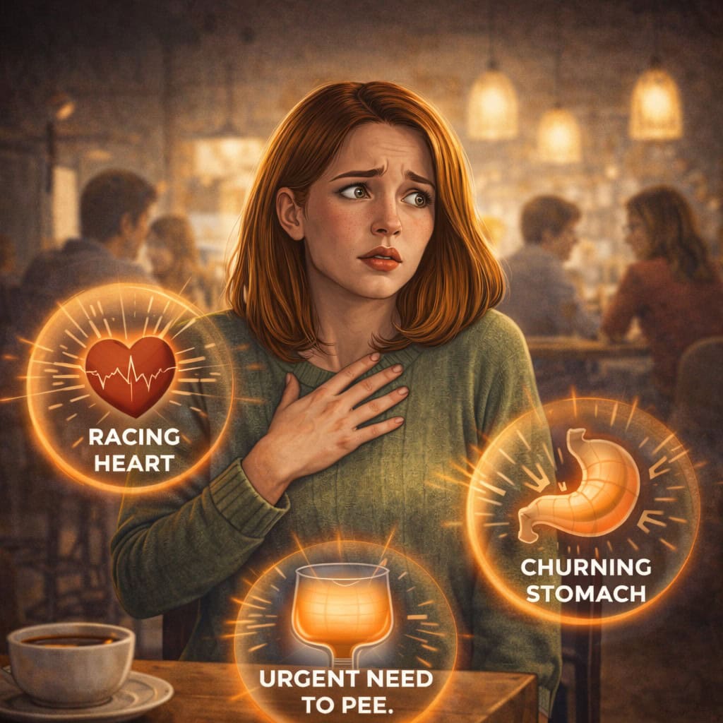 Anxiety makes you need the toilet