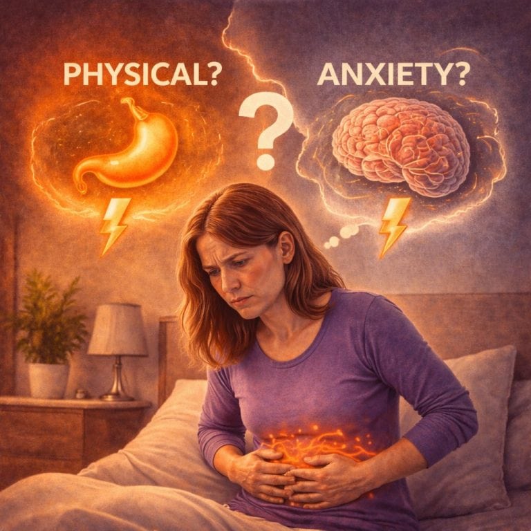 Toilet a physical problem or anxiety