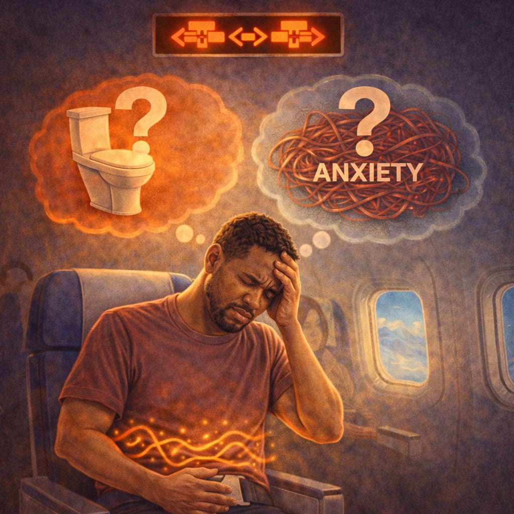 need toilet on a plane